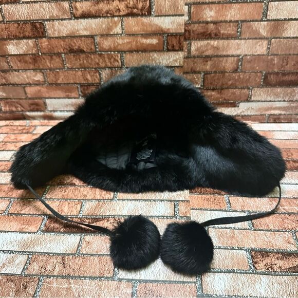 ADRIENNE LANDAU Real Fur Rabbit winter hat main image 11